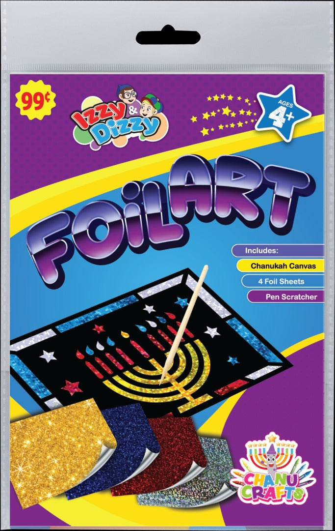 Izzy & Dizzy Foil Art