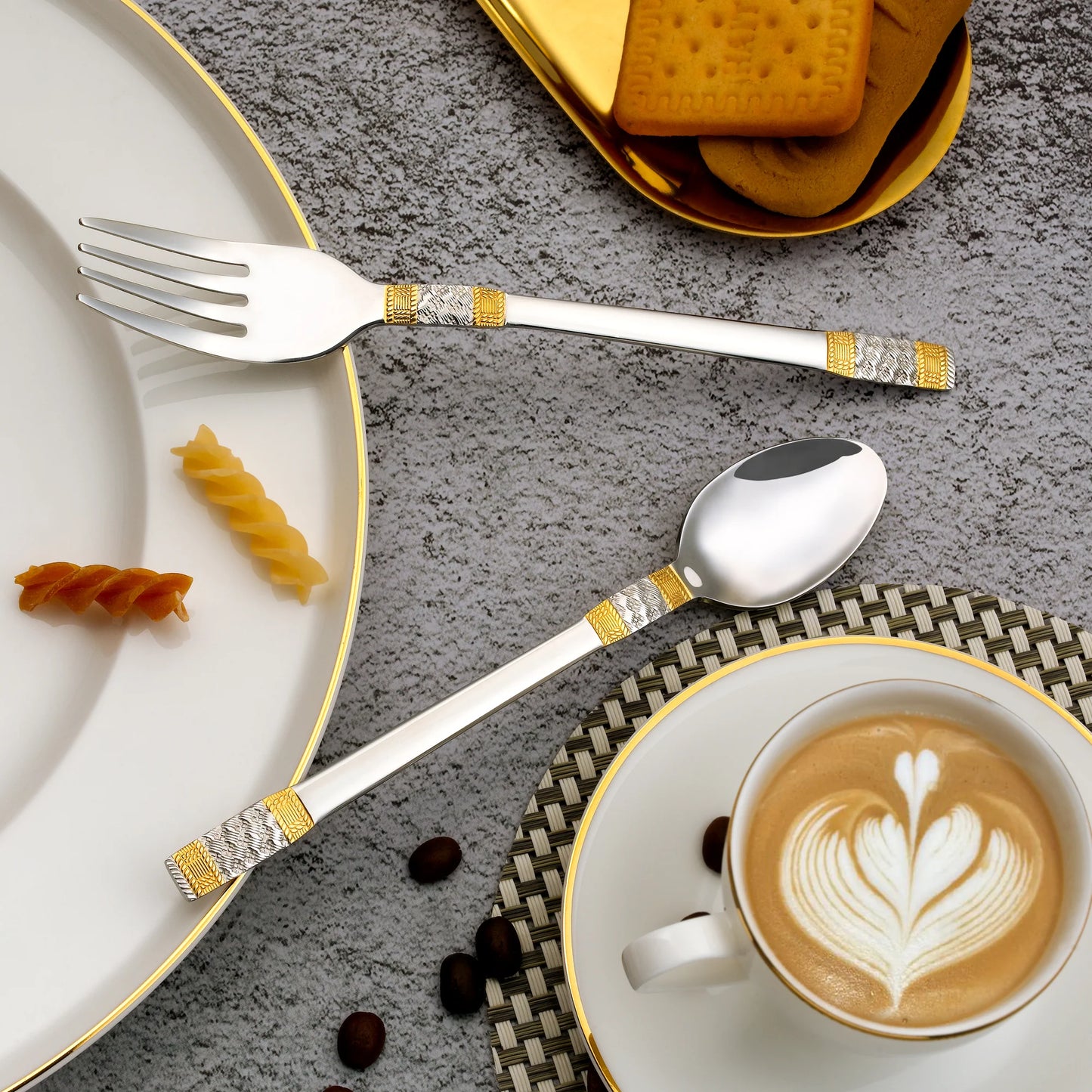 Joseph Sedgh Collection 20 Piece 18/10 #582G-20 7