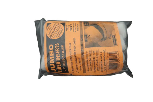 Jumbo Fiber Insert E-Z Filter 1