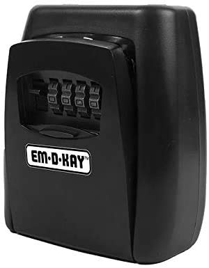 KEY LOCK BOX WITH SHACKLE 4 DIAL RESETTABLE COMBIN 2