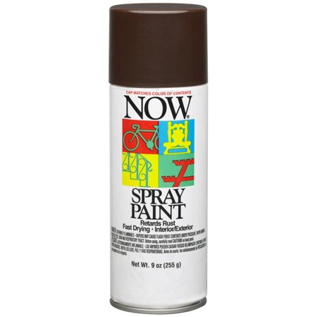 KRYLON NOW COCOA BROWN 9 OZ SPRAY PAINT