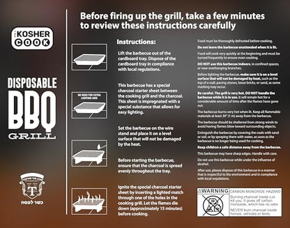Kosher Cook Disposable Grill Med 4