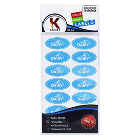 Kosher Labels18PK. - Dairy 1