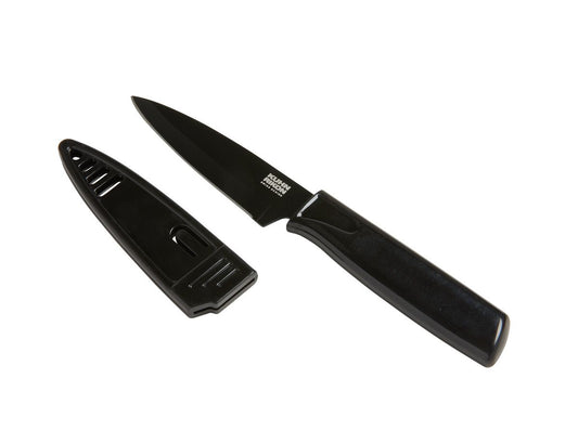 Kuhn Rikon Pairing Knife 4" Black