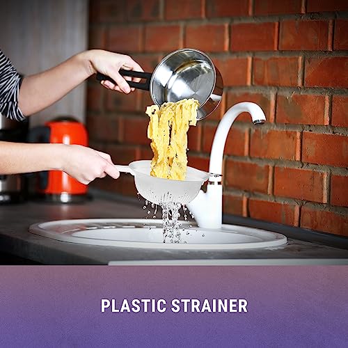 Large Strainer With Handle Grey 3