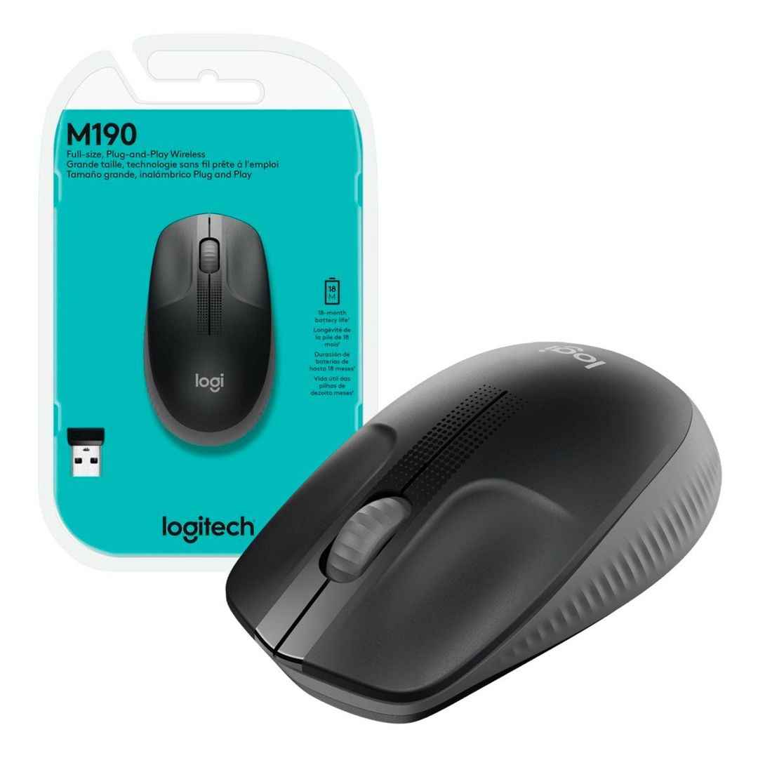 Logitech Full Size Computer Wireless Mouse
