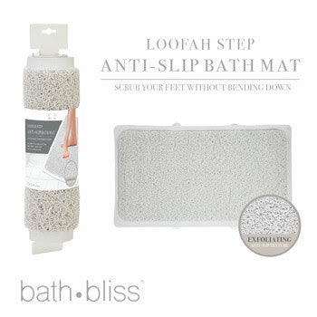 Loofah Step Bath Mat