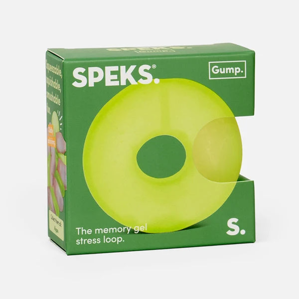 Speks Gump Loop Memory Gel Stress Ball - Algea