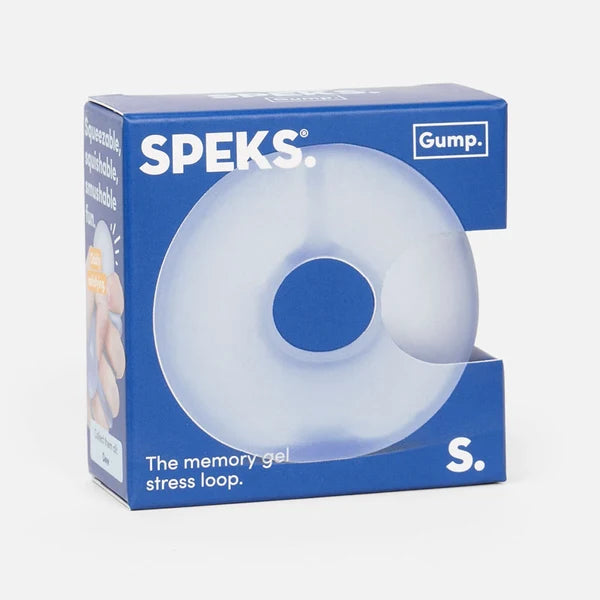 Speks Gump Loop Memory Gel Stress Ball - Dew