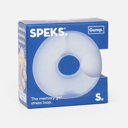 Speks Gump Loop Memory Gel Stress Ball - Dew