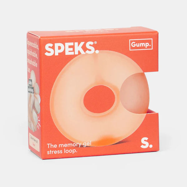 Speks Gump Loop Memory Gel Stress Ball - Reef
