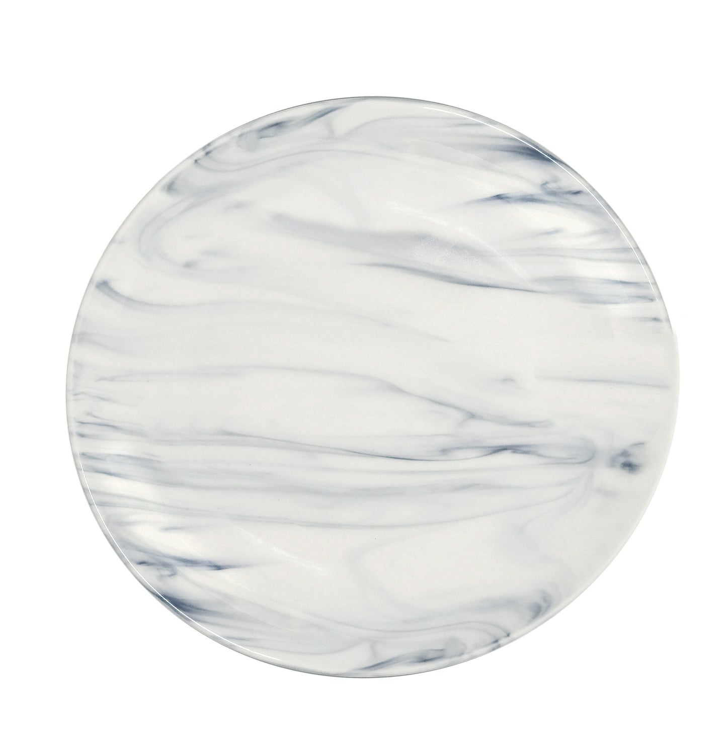 Lorren Hone Trends 16 Piece Porcelain Grey Marble Set 2