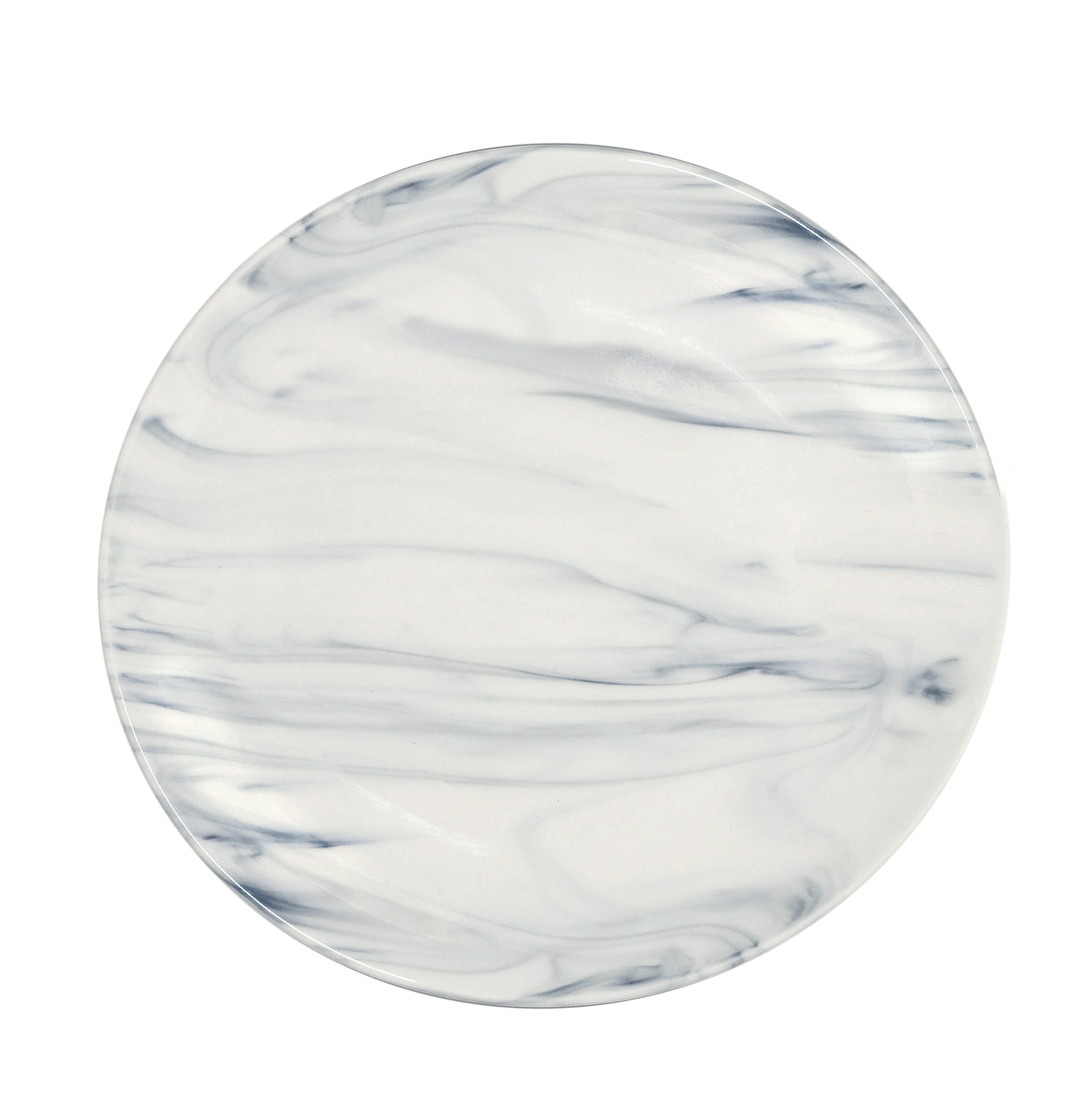 Lorren Hone Trends 16 Piece Porcelain Grey Marble Set 2