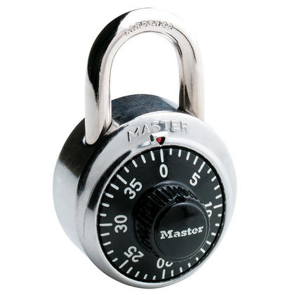 MASTER COMB.LOCK-STANDARD-BLAK 1
