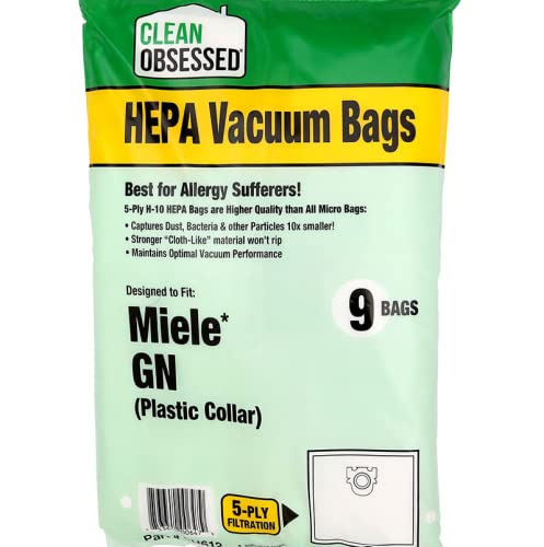 MIELE G/N VAC BAGS-9pk +2 FILTERS ( C204 )