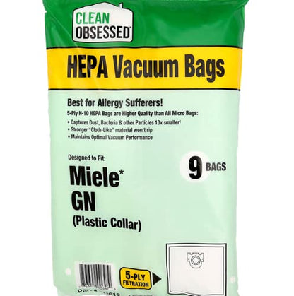 MIELE G/N VAC BAGS-9pk +2 FILTERS ( C204 )