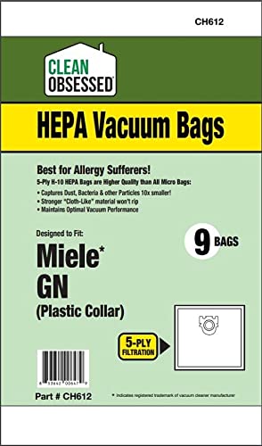 MIELE G/N VAC BAGS-9pk +2 FILTERS ( C204 )