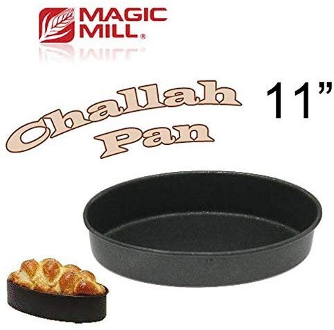 Magic Mill Challah Pan Traditional Indian Flat Roasting Pan 4