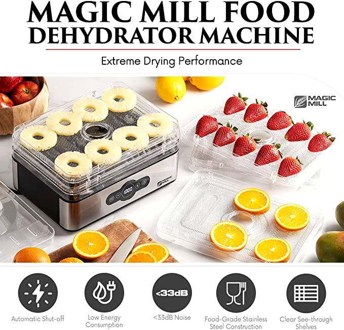 Magic Mill Food Dehydrator Machine 6