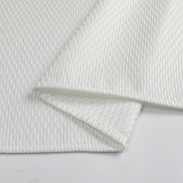 Majestic Tablecloth, Chenille, White 2
