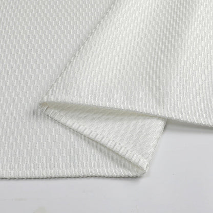 Majestic Tablecloth, Chenille, White 2