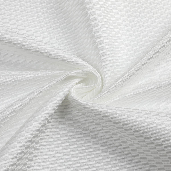 Majestic Tablecloth, Chenille, White 4