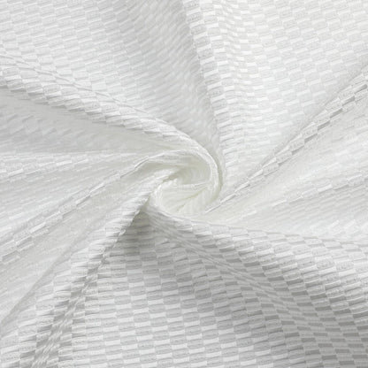 Majestic Tablecloth, Chenille, White 4
