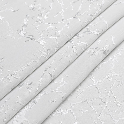 Majestic Tablecloth, Marble White with Gold Or Silver Accents, 70"x108" 4