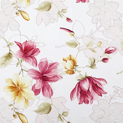 Majestic Tablecloth, Poly - Fushia Floral 5