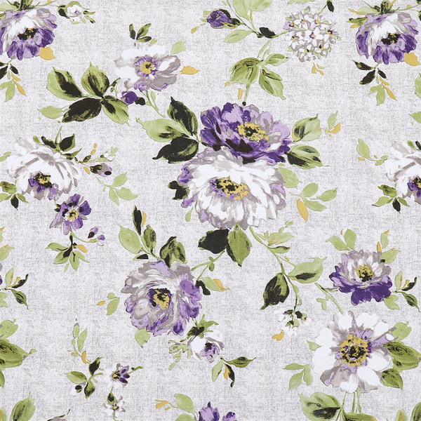 Majestic Tablecloth, Poly - Purple Floral 2