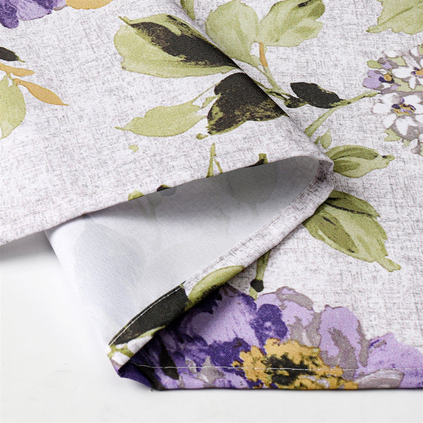 Majestic Tablecloth, Poly - Purple Floral 3