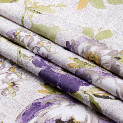 Majestic Tablecloth, Poly - Purple Floral 5