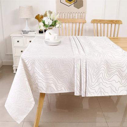 Majestic Tablecloth, Ripple Gold 70"x120" 5