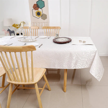 Majestic Tablecloth, Ripple Gold 70"x120" 6