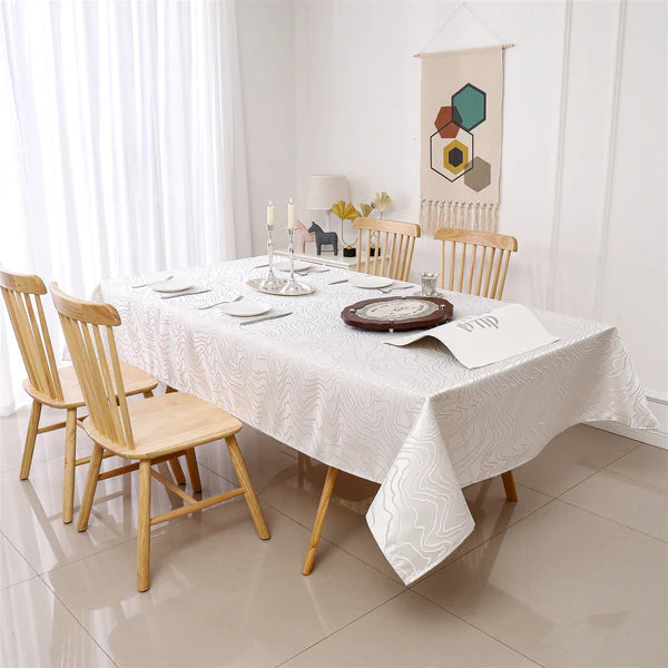Majestic Tablecloth, Ripple Gold 70"x120" 7