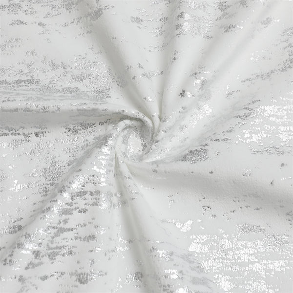 Majestic Tablecloth, Silver Mosaic Print 70"x120" 3