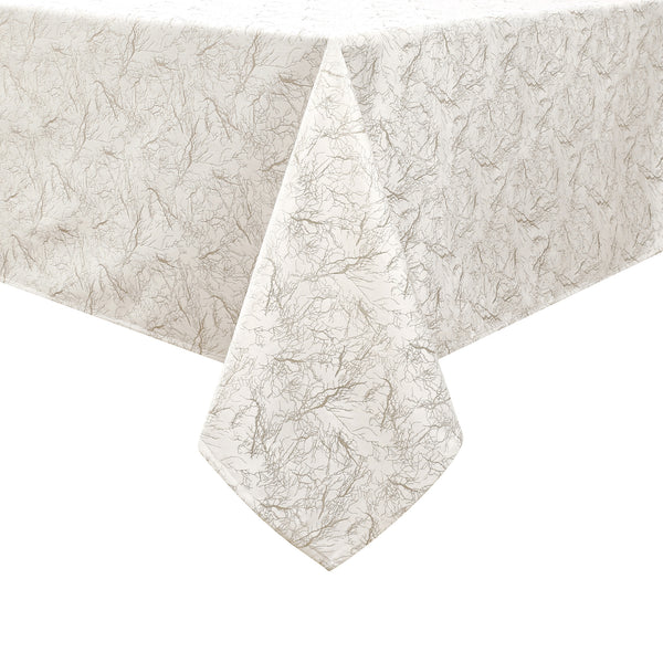 Majestic Tablecloth, Velvet - Gold Branch 1