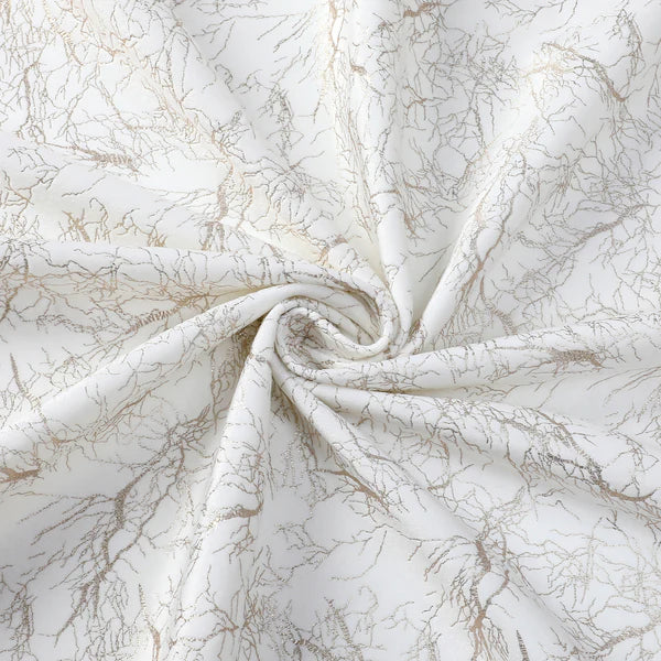 Majestic Tablecloth, Velvet - Gold Branch 3