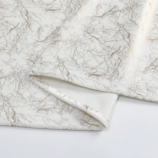 Majestic Tablecloth, Velvet - Gold Branch 5