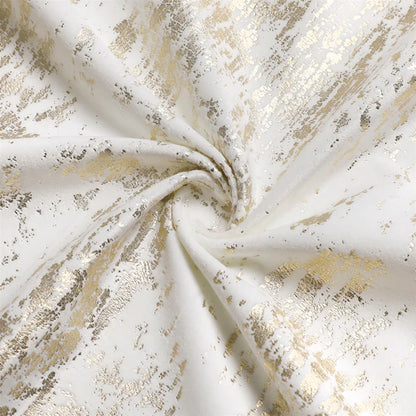 Majestic Tablecloth, Velvet - Gold Mosaic Print 12