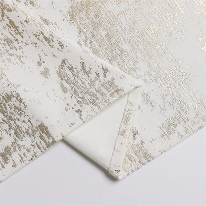 Majestic Tablecloth, Velvet - Gold Mosaic Print 9