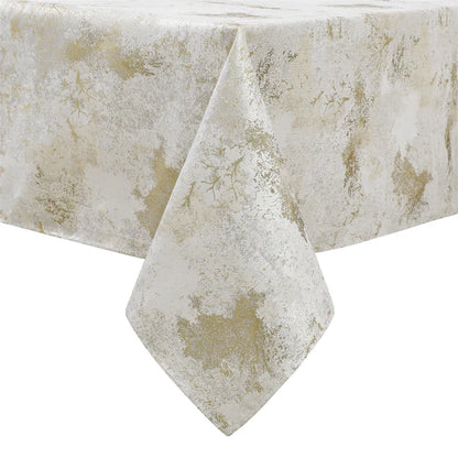 Majestic Tablecloth White Gold Tree 9