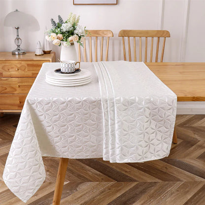 Majestic Tablecloths, Exquisite Silver 11
