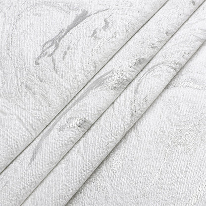 Majestic Tablecloths, White Silver Wave 5