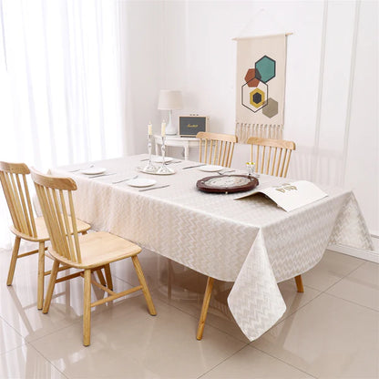 Majestic Tablecloths, Zigzag Gold 8