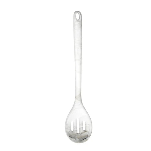 Marble Silicone Slotted Spoon 13'' 1