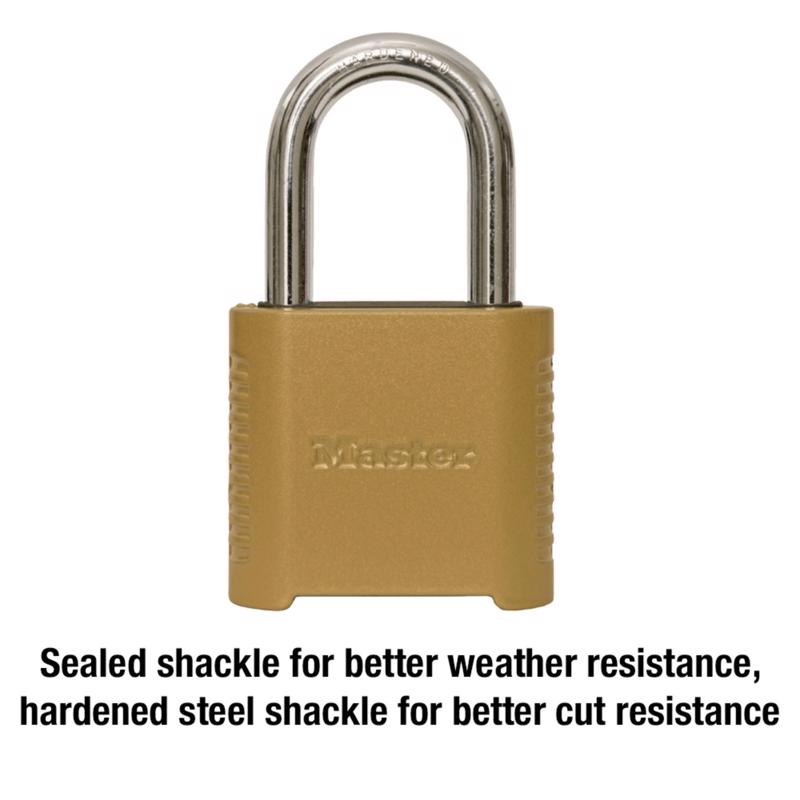 Master Combination Padlock 1-1/2'' WR 3