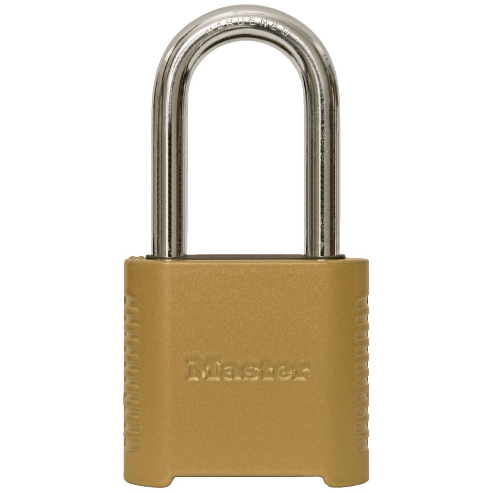 Master Lock 1.13 in. H X 2 in. W X 6.5 in. L Steel 4-Digit Combination Padlock Shopping Cart: 1