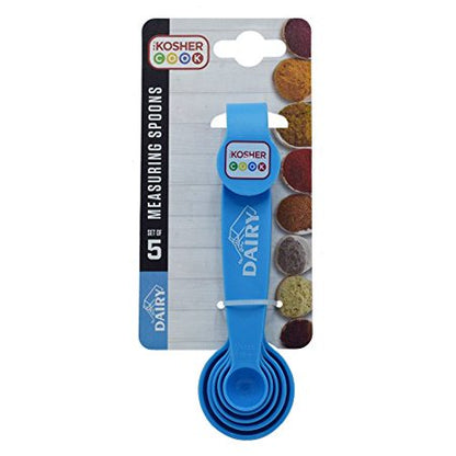 Measuring Spoons SET of 5 – Dairy, Meat, Parve, and More 1