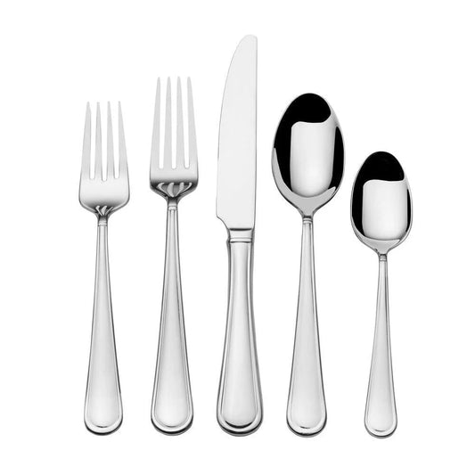 Mikasa, Virtuoso Mirror, 65 Piece Flatware Set, Service for 12, 18/10 Stainless Steel 1